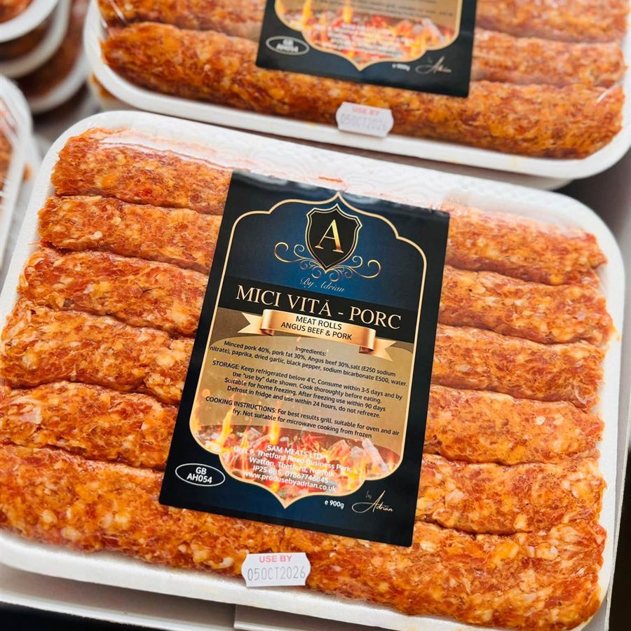 Mici de vită și porc